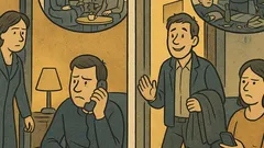 Dowcip: Kobieta nie wróciła na noc